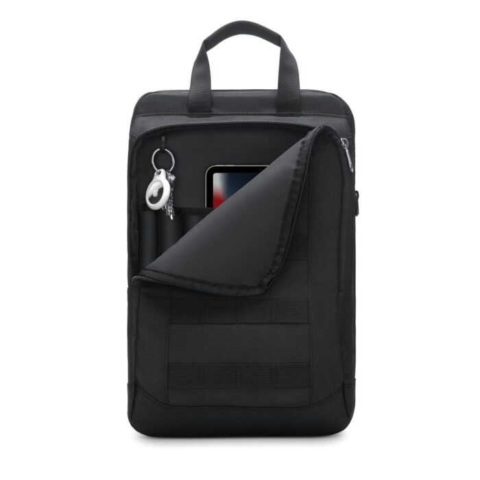 Калъф Tech-Protect Rough Case forApple AirTag with Ring -Black - Image 3