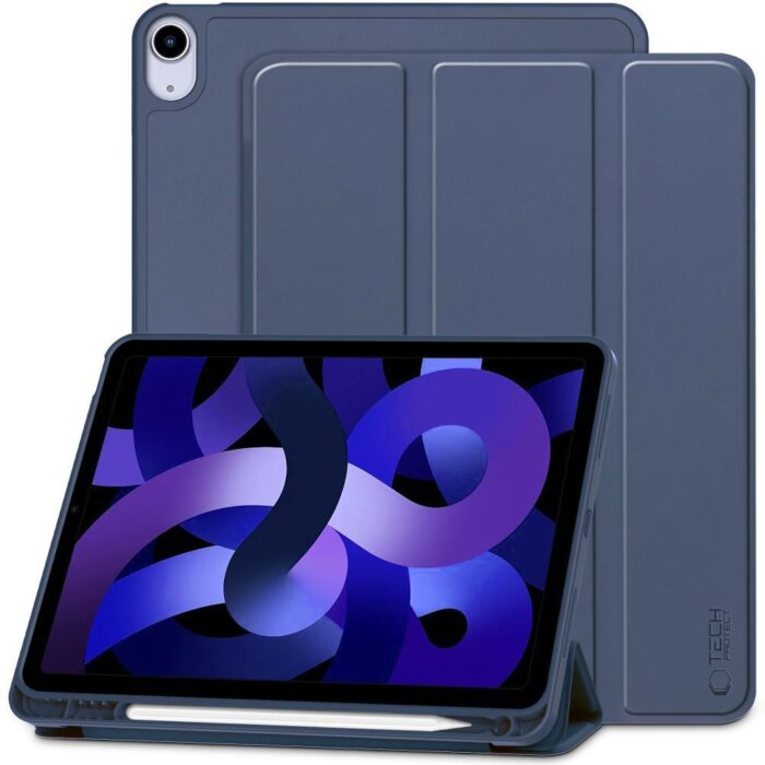 Калъф от Tech-Protect SC Pen Case for iPadAir 10.9" 2020-2022 / 11" 2024 -Navy Blue - Image 1