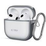 Калъф от Tech-Protect Slim Hook Case за AirPods 4 - Gray