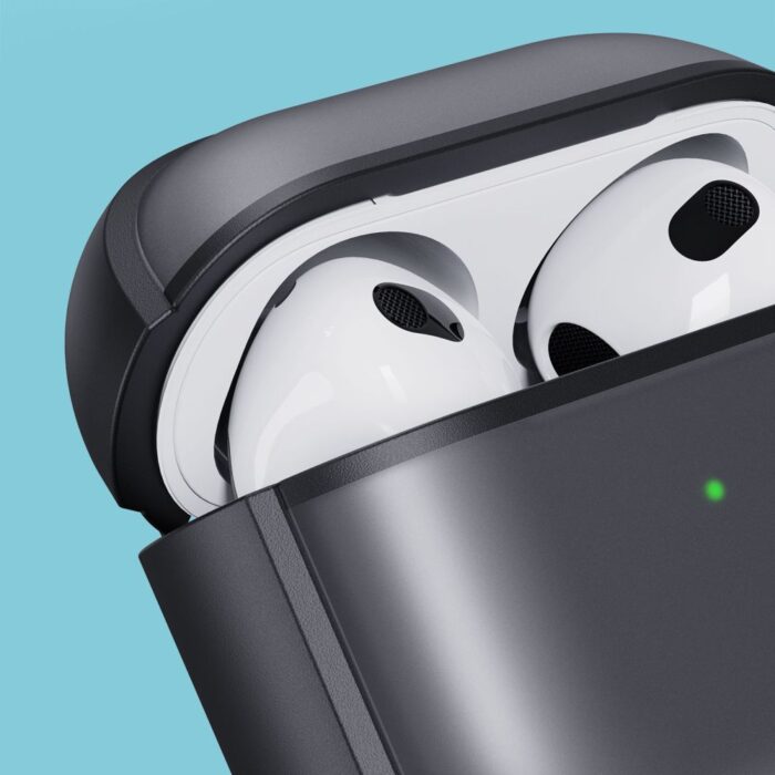Калъф от Tech-Protect Slim Hook Case за AirPods 4 - Gray - Image 4