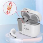 Калъф от Tech-Protect Slim Hook Case за AirPods 4 - White - Image 6