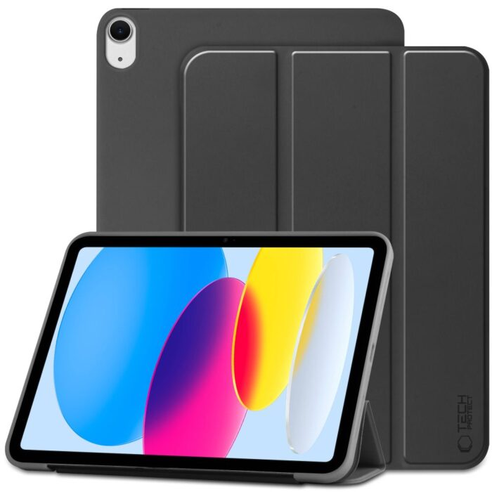 Калъф от Tech-ProtectSmartCase за iPad 10.9" 2022 -black - Image 1