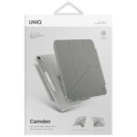Калъф от Uniq Camden за iPad 10th Gen ( 2022 ) 10.9" - Slim Case with Frosted Back - Grey - Image 6