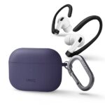 Калъф от Uniq Nexocase for AirPods Pro 2 + ear hooks- purple - Image 2