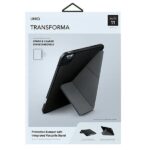Калъф UNIQ etui Transforma iPad Pro 11" 2021 Antimicrobial czarny/ebony black - Image 6