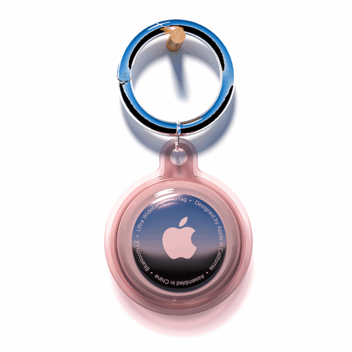 Калъф за Apple AirTag CaseWaterproof - Pink - Image 2