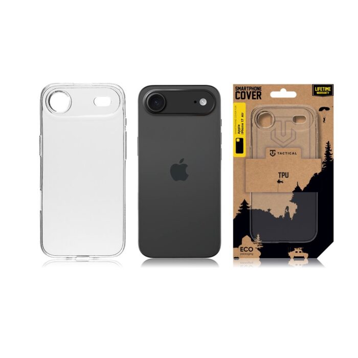 Калъф от 
Tactical TPU Cover за Apple iPhone 17 Air Transparent - Image 3
